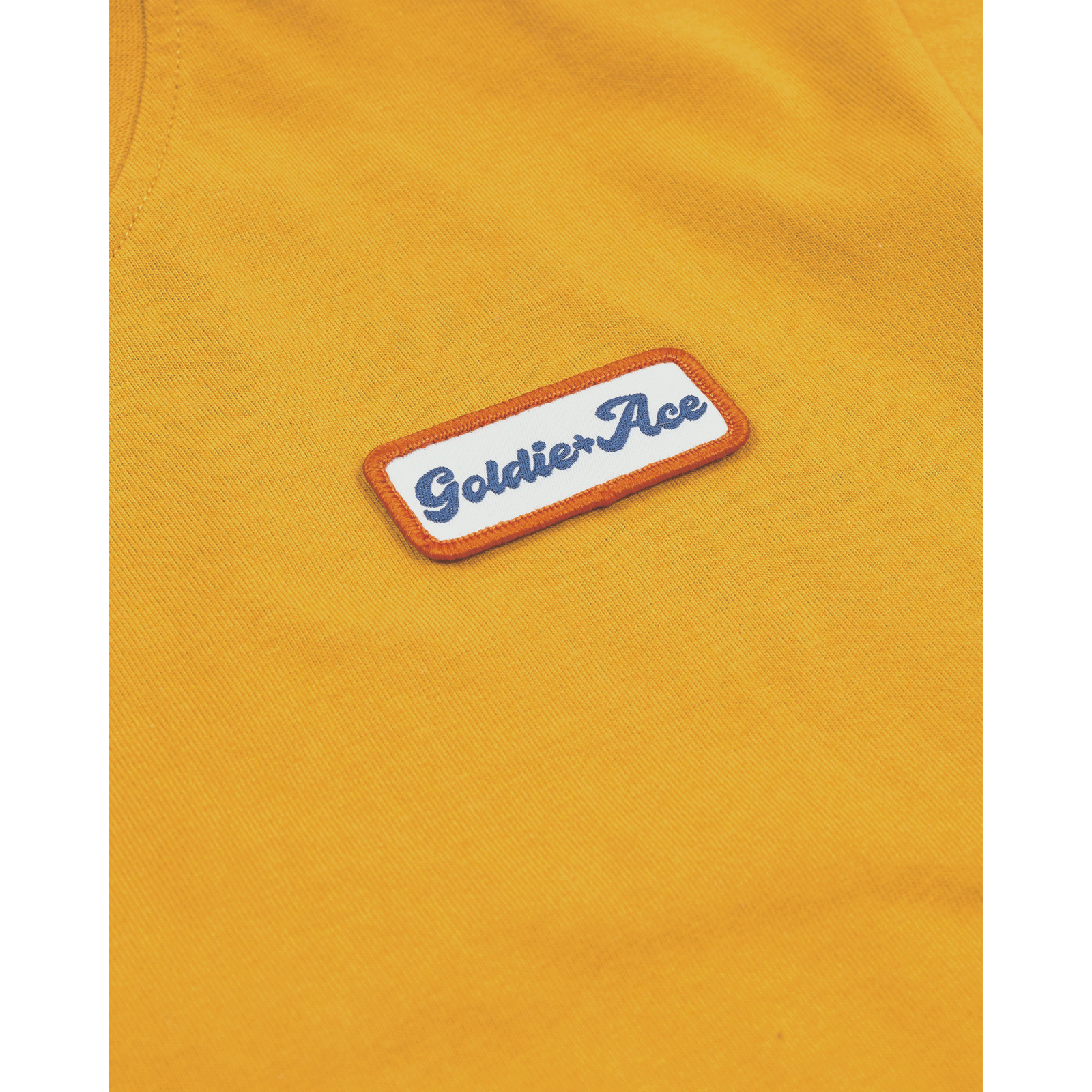 Contrast Stitch T-Shirt Yeloow