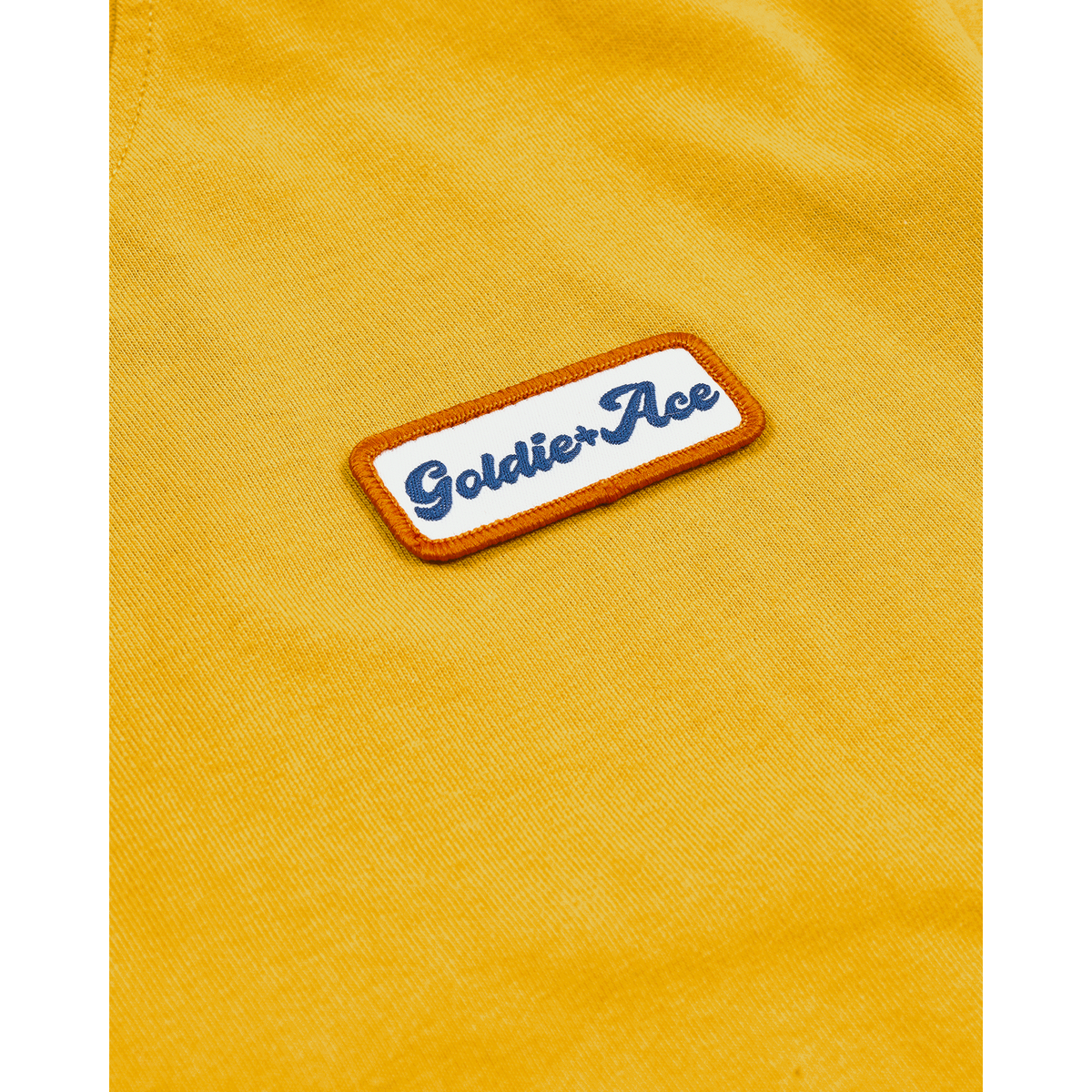 Contrast Stitch T-Shirt Yeloow