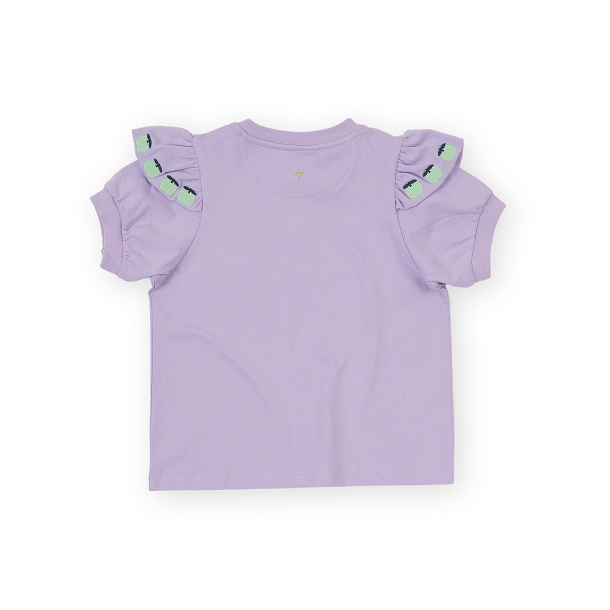 Flounce Shoulder Apple Top