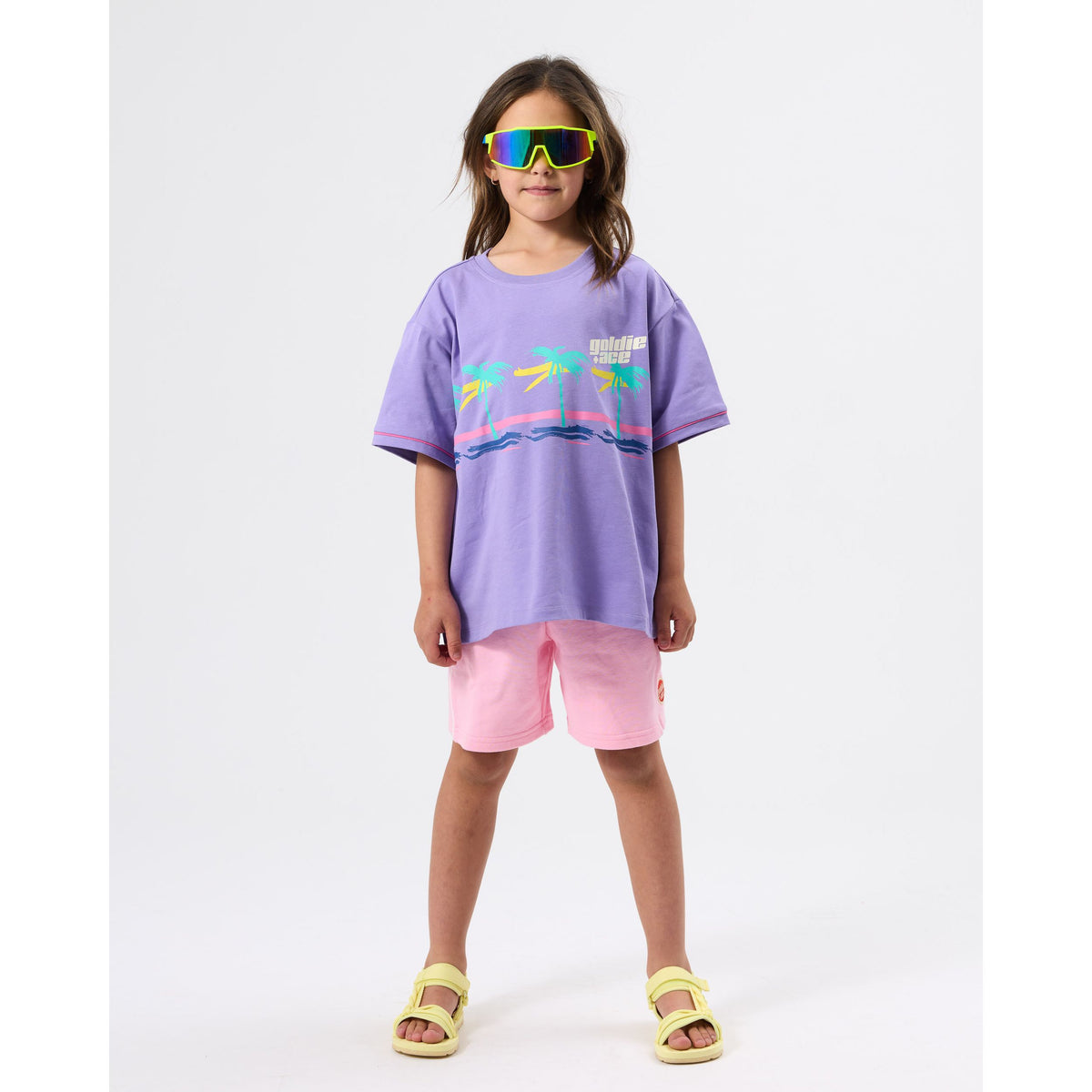 Piped Sweat Shorts