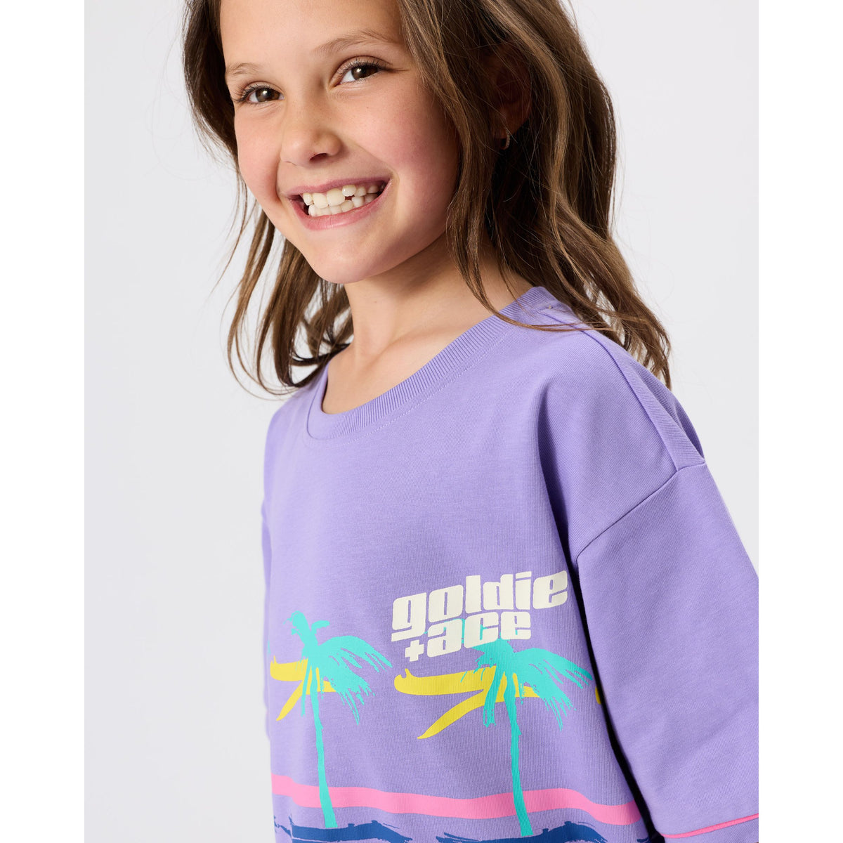 Oversized Palm Beach T-Shirt