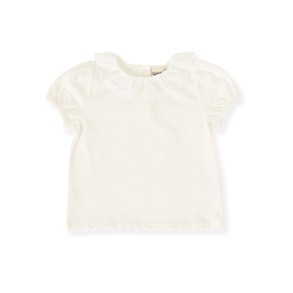 Laura Puff Sleeve Collar Top