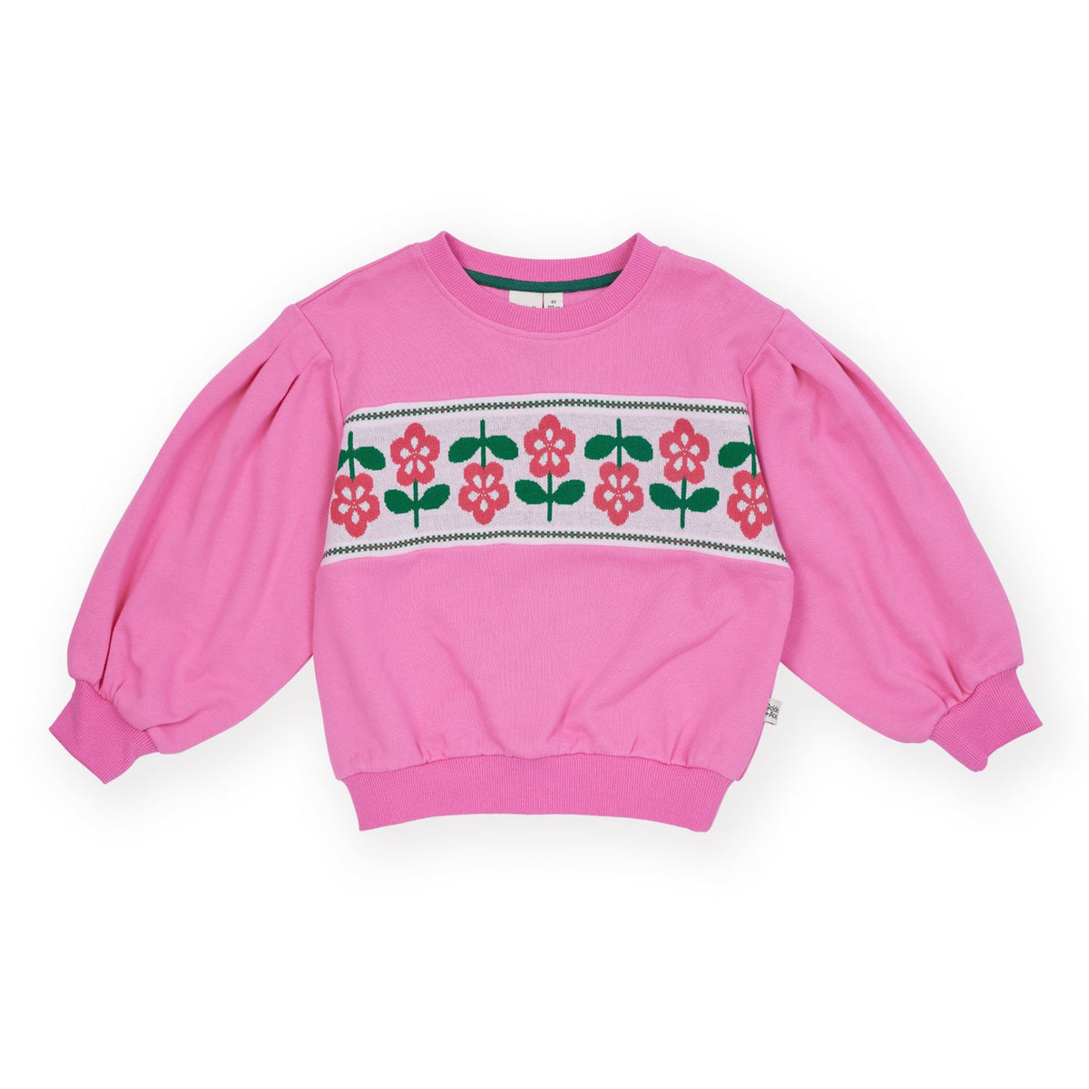 Goldie &amp; Ace Flower Garden Sweater, product flat lay