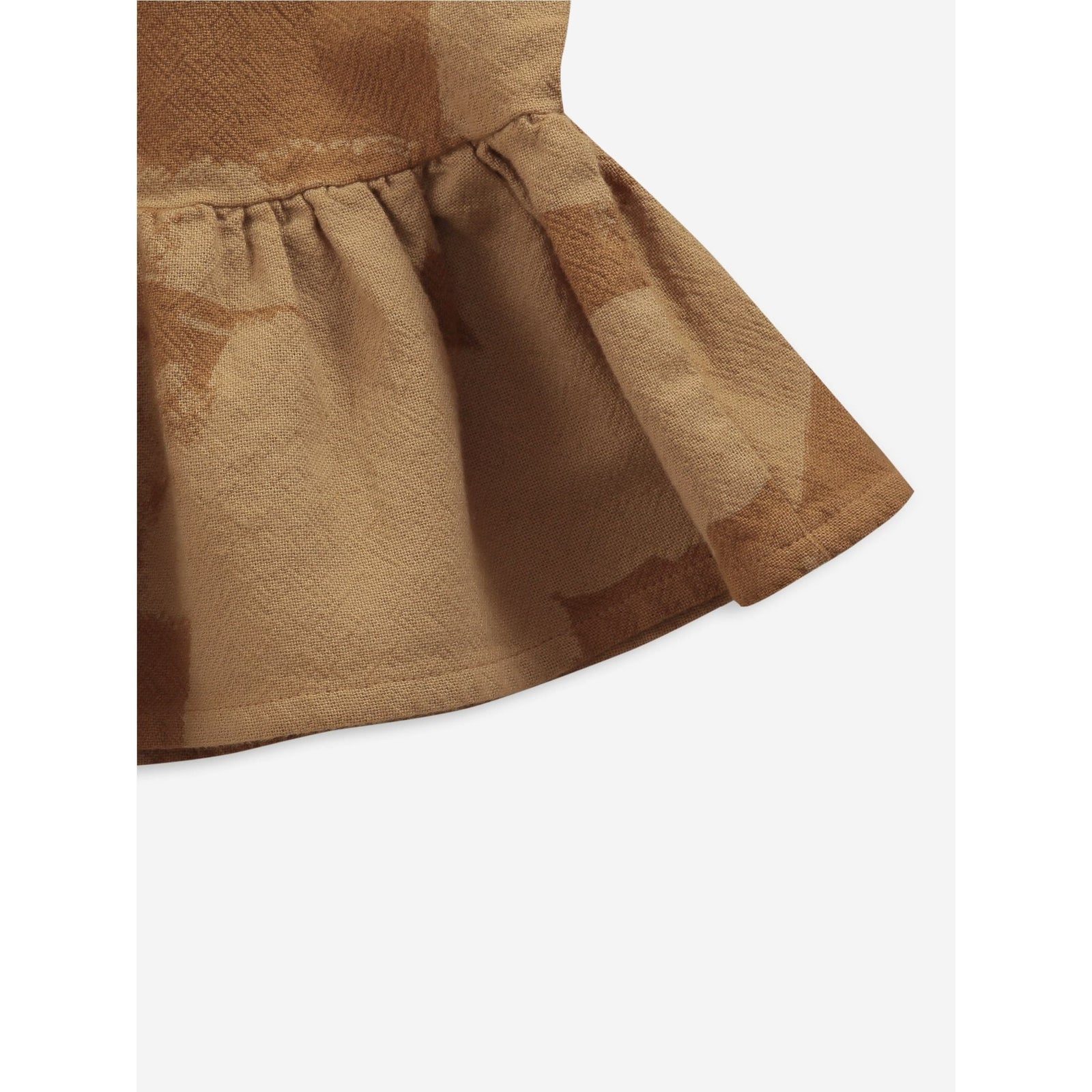 Painting All Over Woven Midi Dress