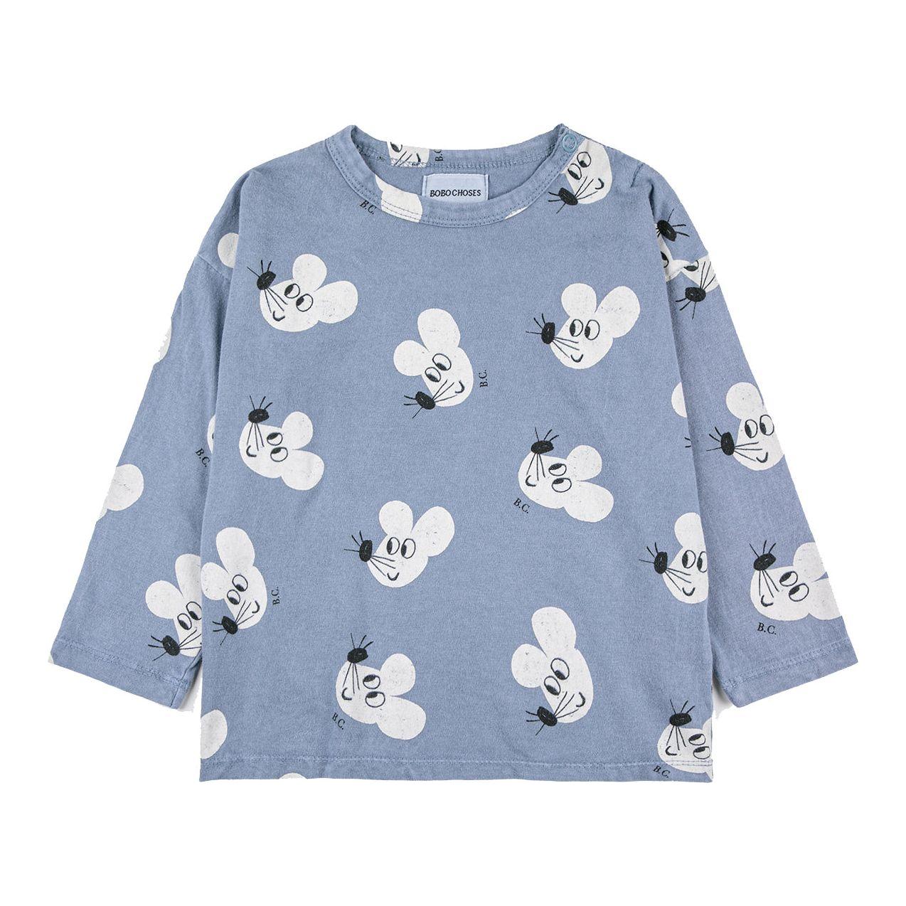 Baby Mouse All Over Long Sleeve T-Shirt