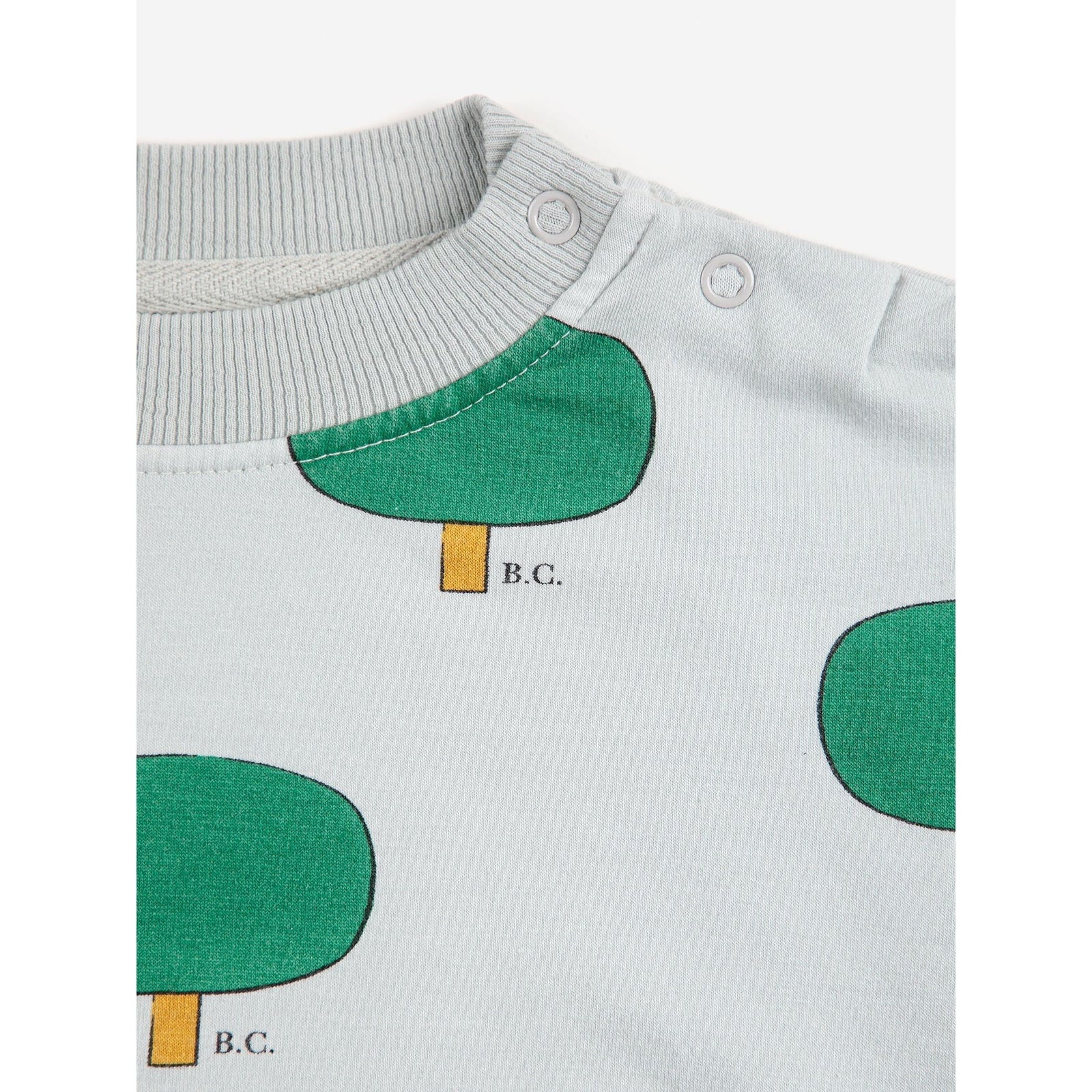 Baby Green Tree All Over Sweatshirt
