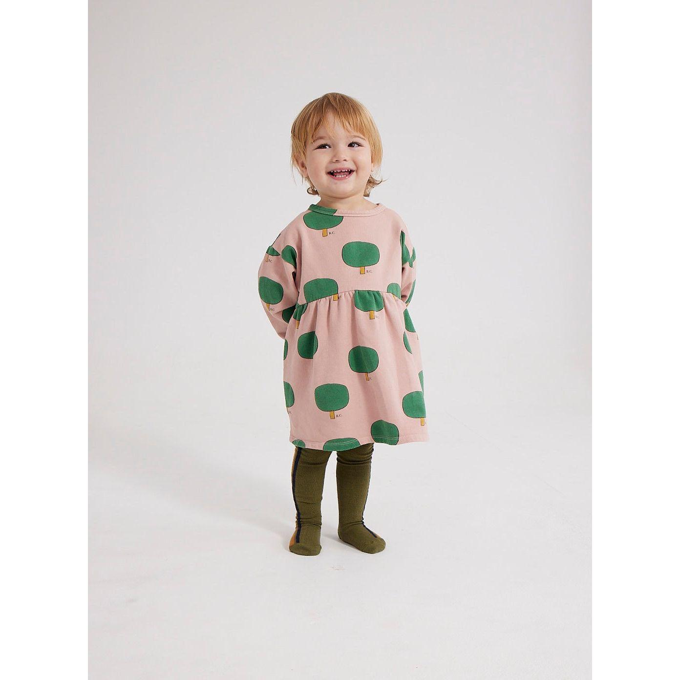 Baby Green Tree All Over Dress