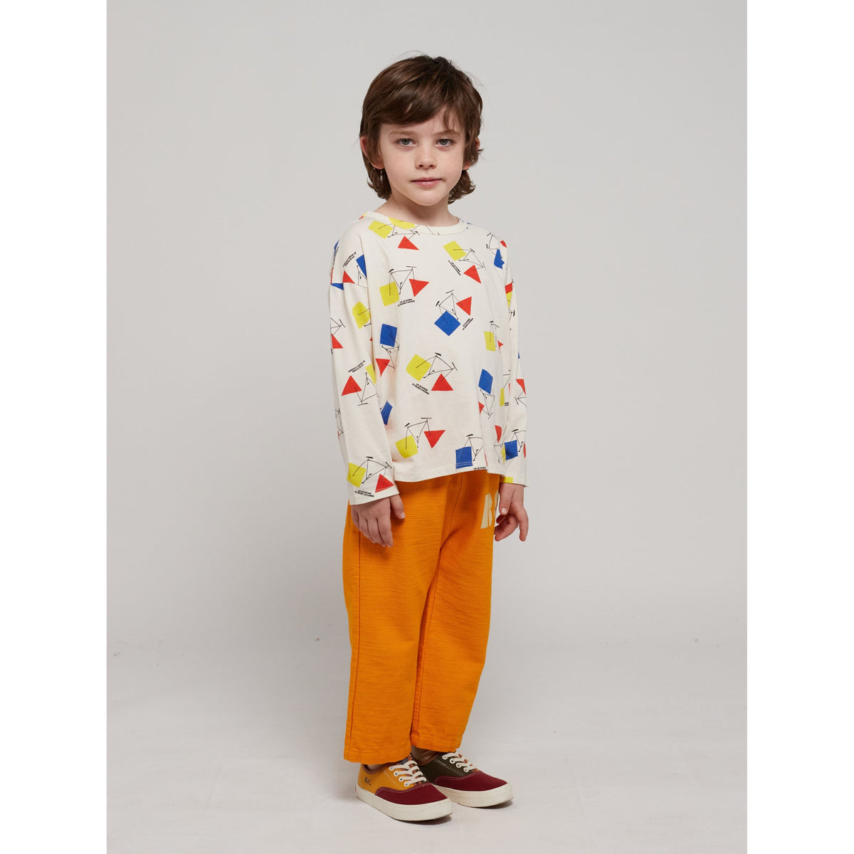 Crazy Bicy All Over Long Sleeve T-Shirt