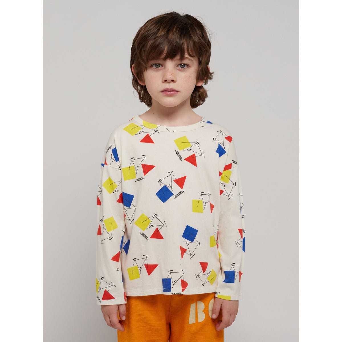 Crazy Bicy All Over Long Sleeve T-Shirt