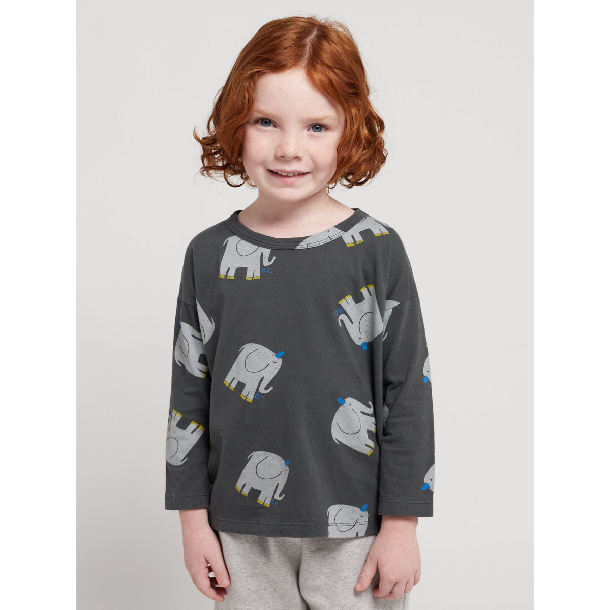 The Elephant All Over Long Sleeve T-Shirt