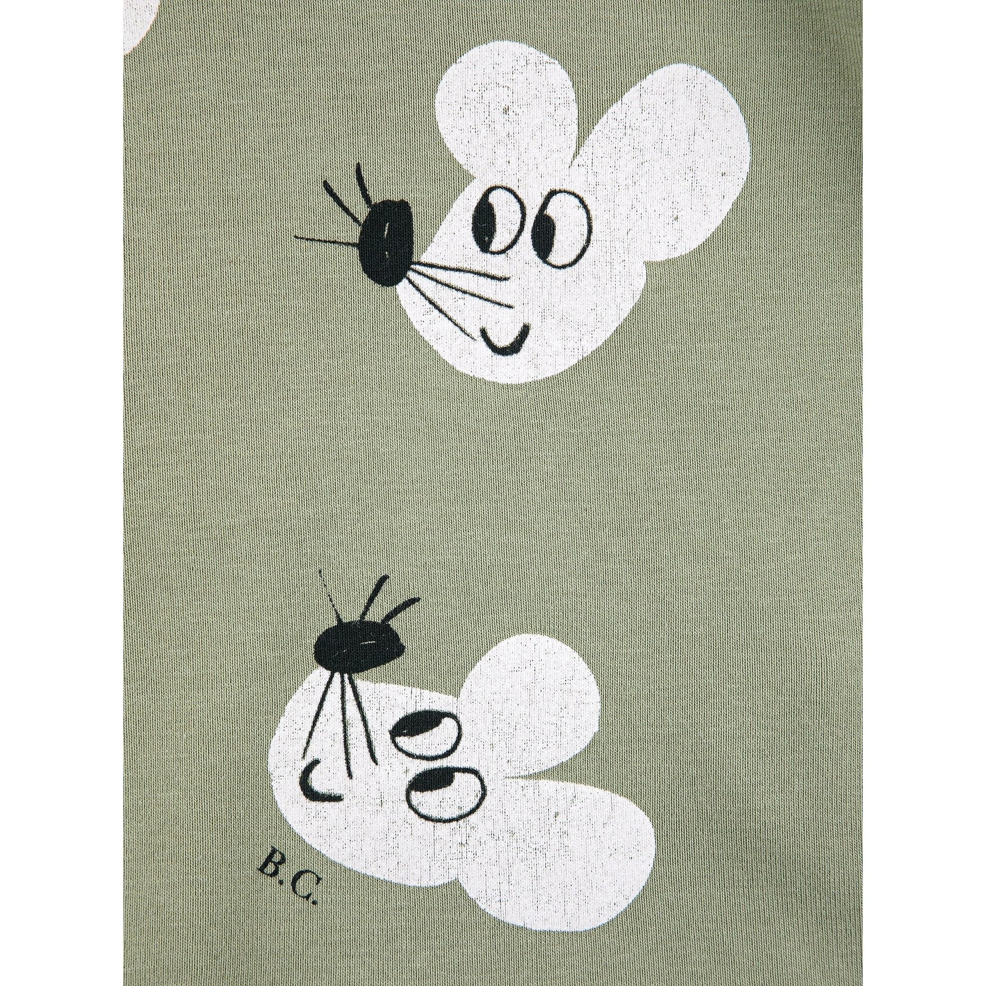 Mouse All Over Turtle Neck T-Shirt