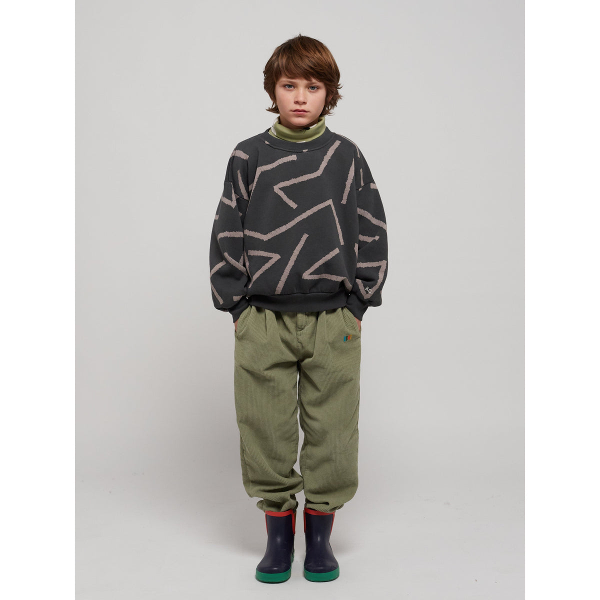 Lines All Over Sweatshirt