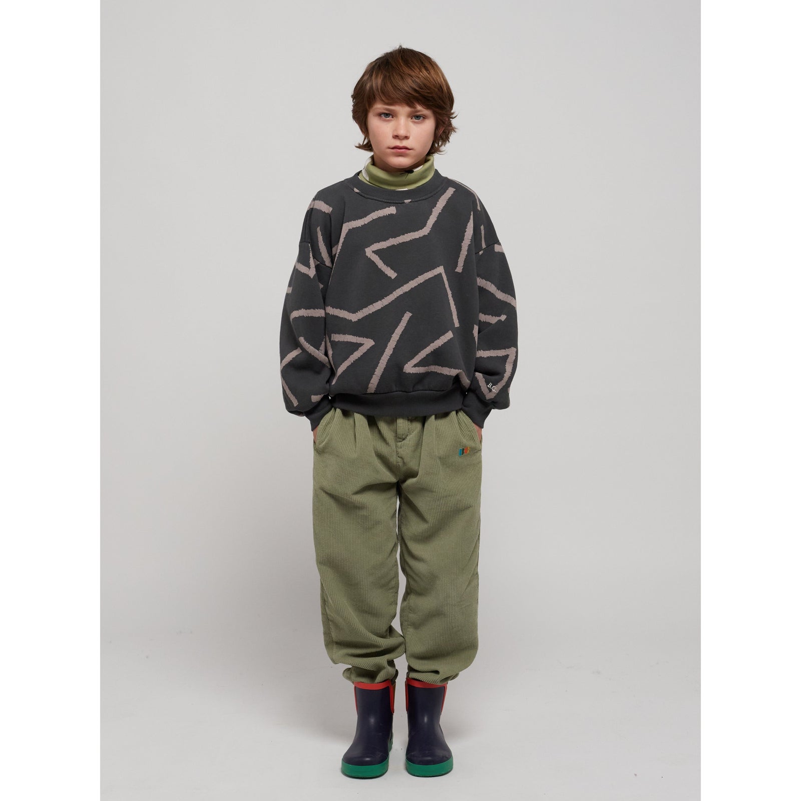 Lines All Over Sweatshirt