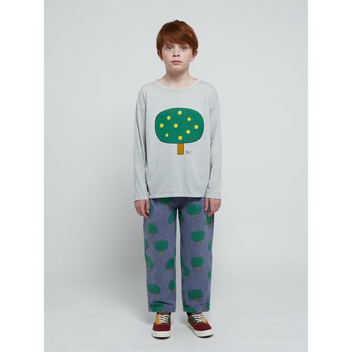 Green Tree All Over Chino Pants