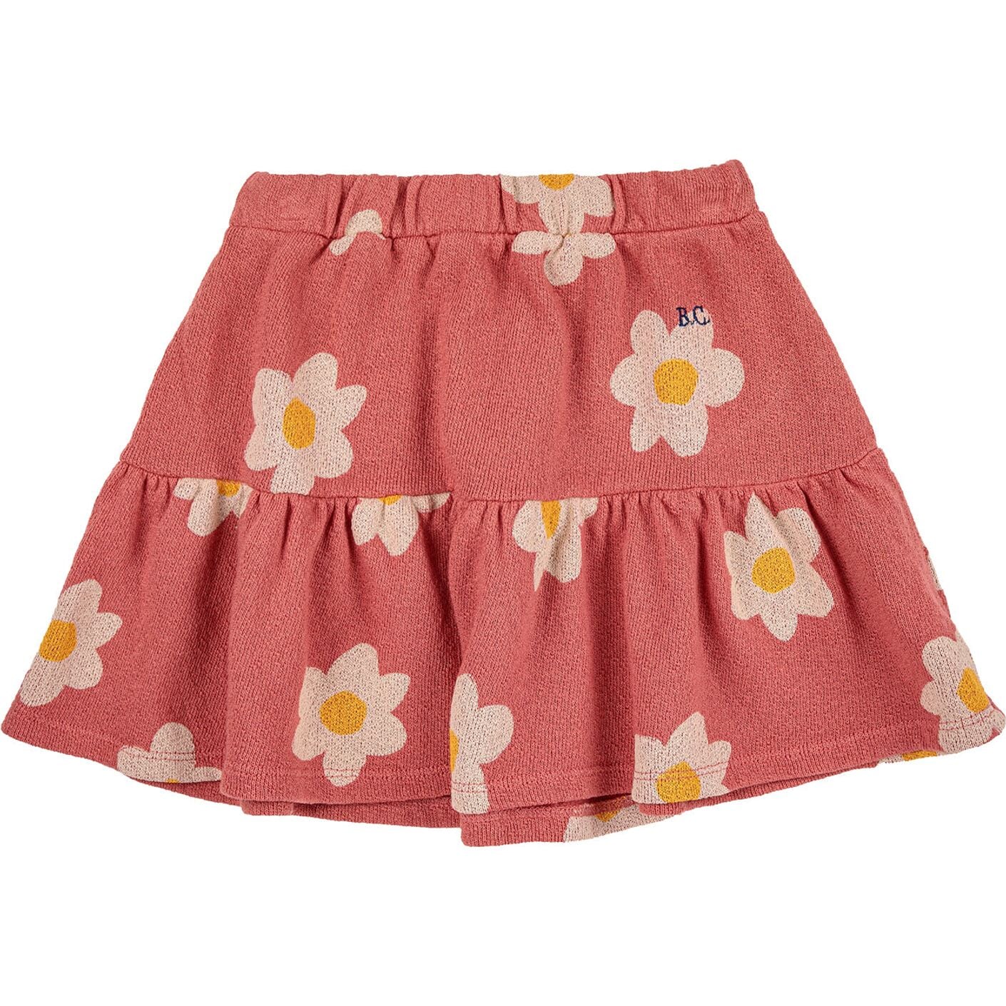 Retro Flowers All Over Skirt