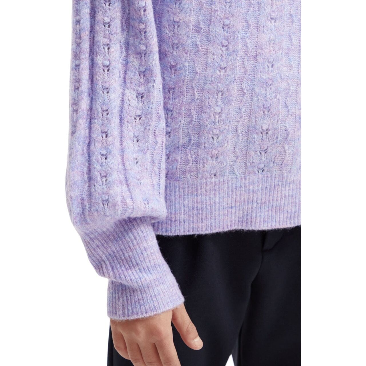 Knitted Structured Pullover