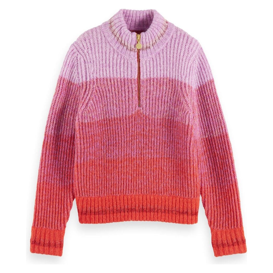 Half-Zip Gradient Pullover