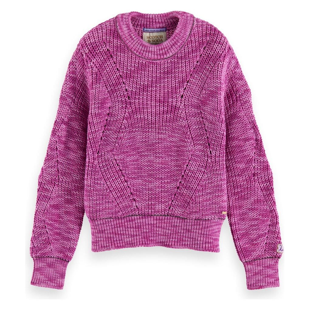 Structured Pullover - Vinyl Violet