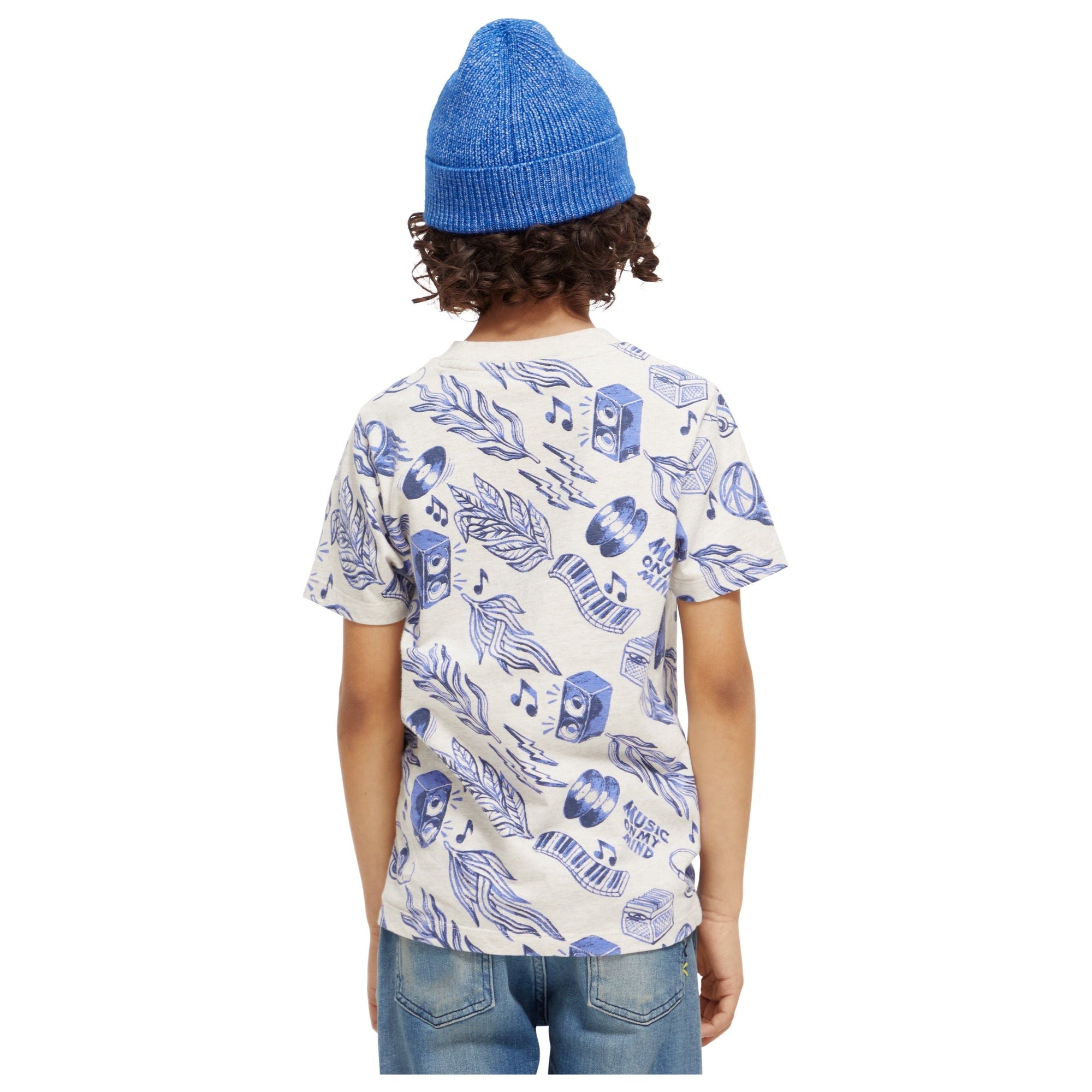 Regular-Fit Printed T-Shirt - Stereo Leaves