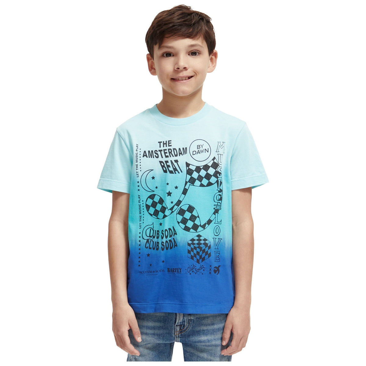 Relaxed-Fit Artwork T-Shirt - Dusk Gradient