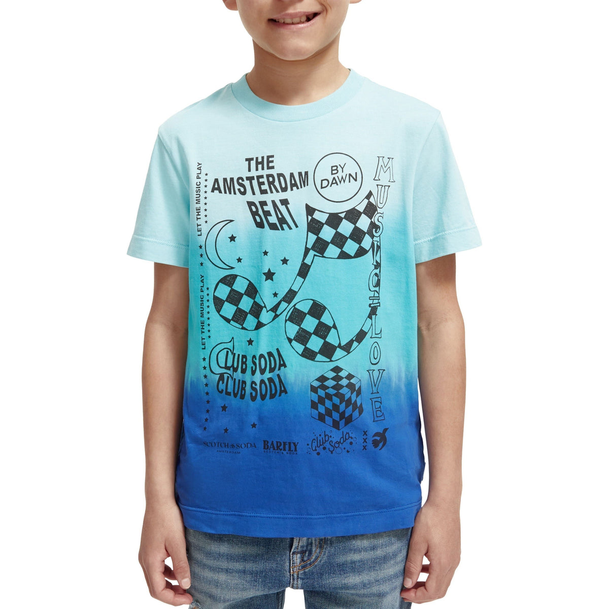 Relaxed-Fit Artwork T-Shirt - Dusk Gradient