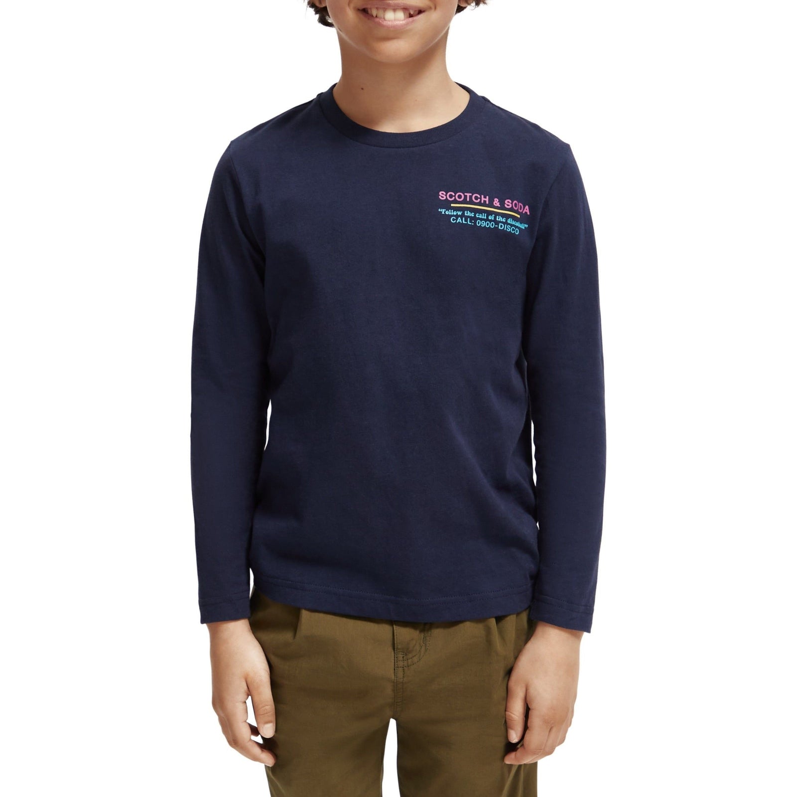 Long-Sleeved Artwork T-Shirt - Night