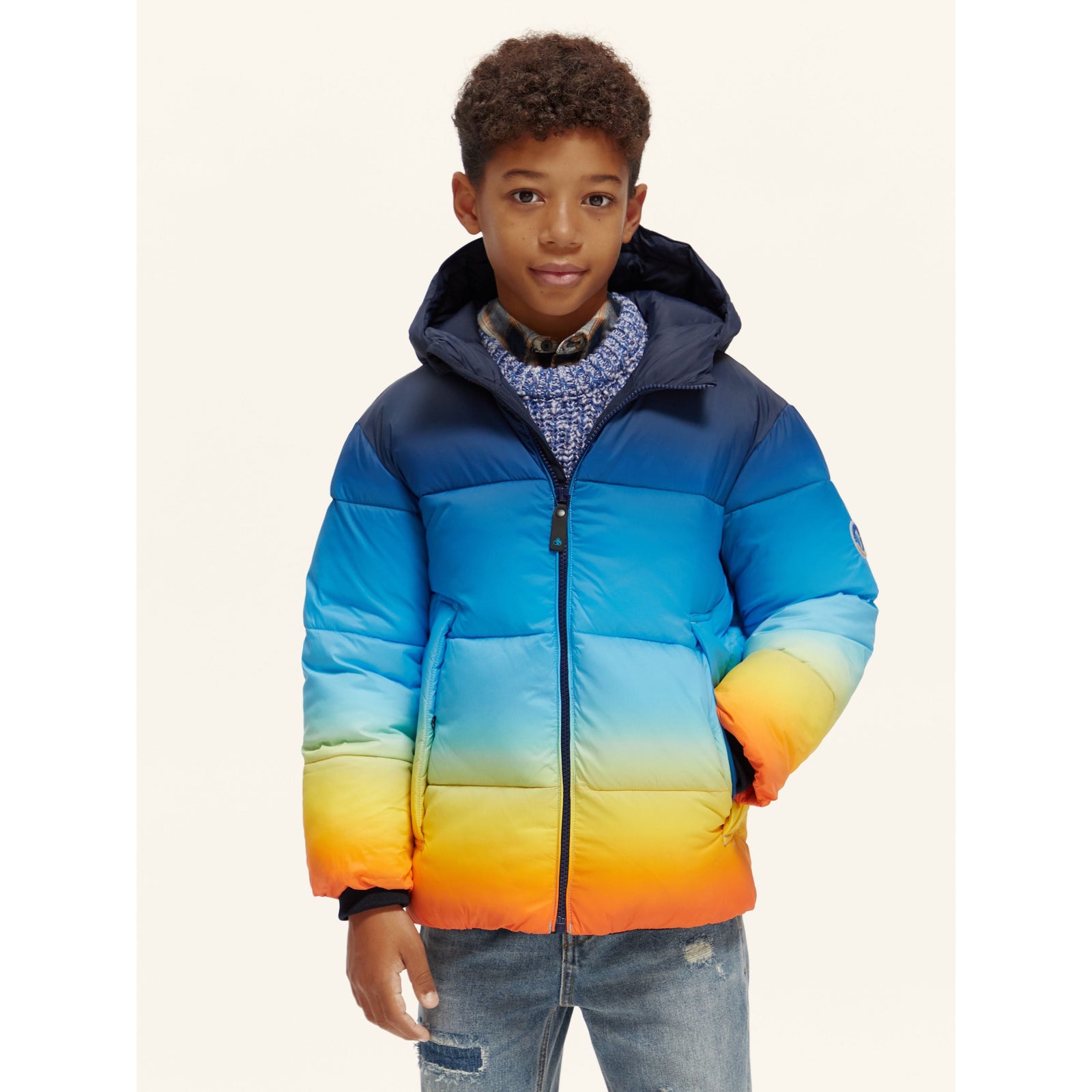 Colourful Padded Jacket