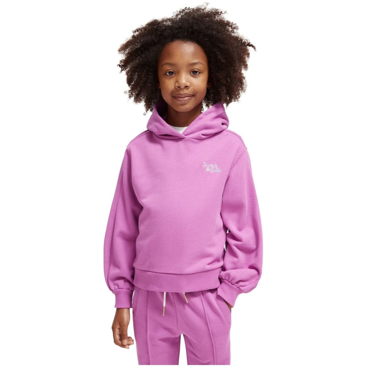 Organic Cotton Hoodie - Vinyl Violet