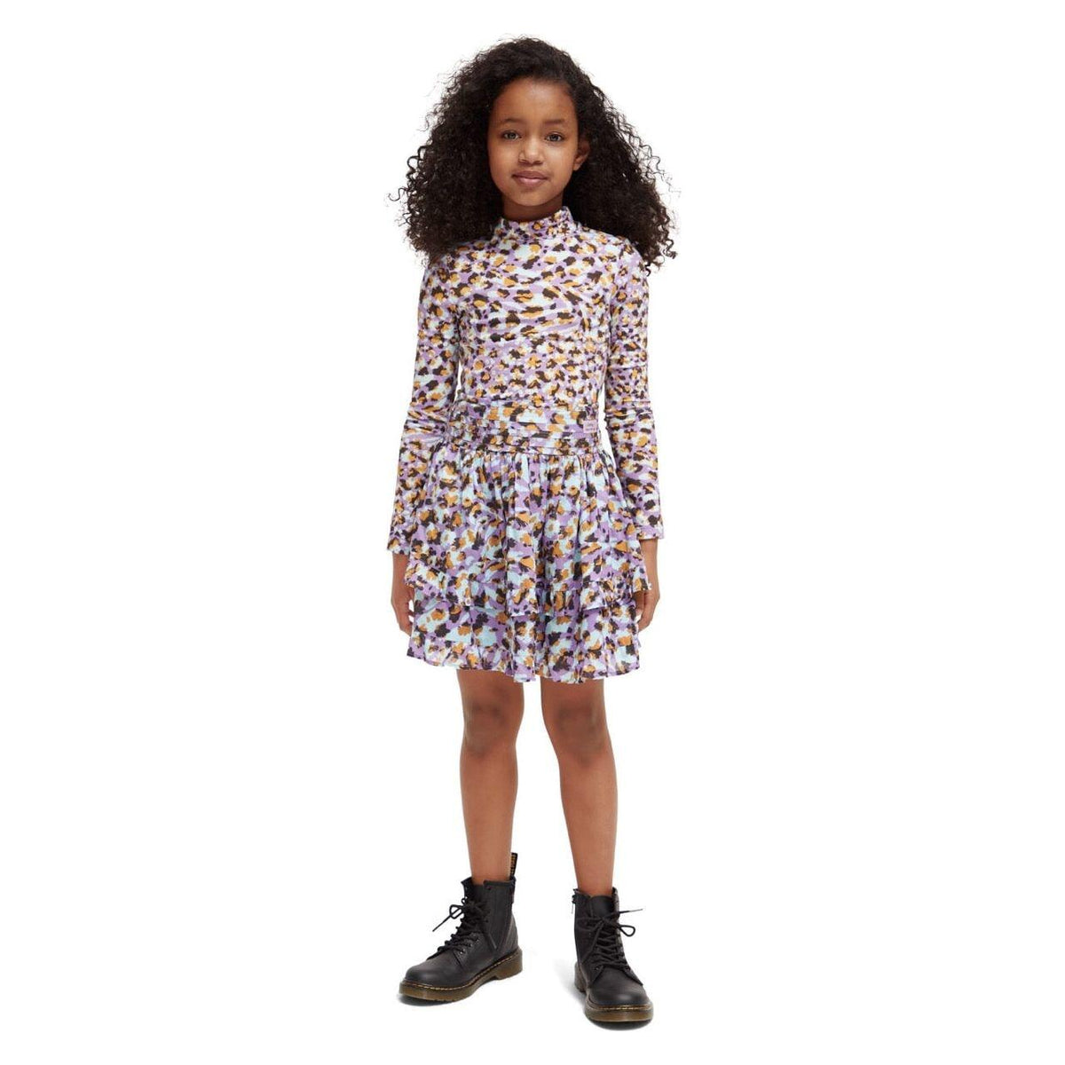 Tiered Mini Skirt