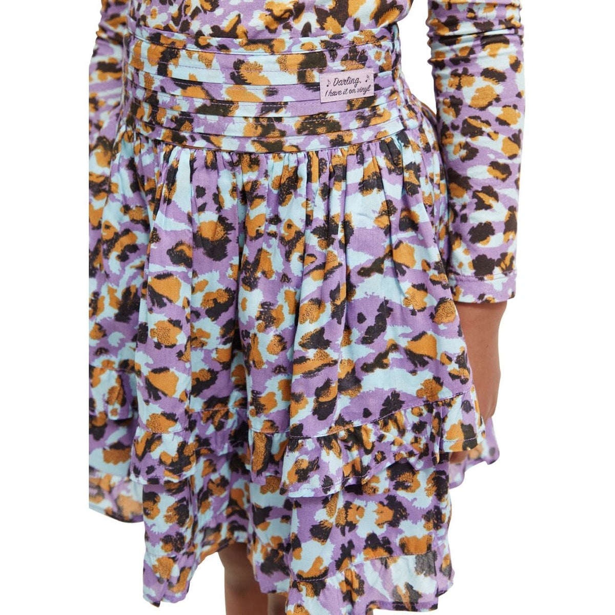 Tiered Mini Skirt