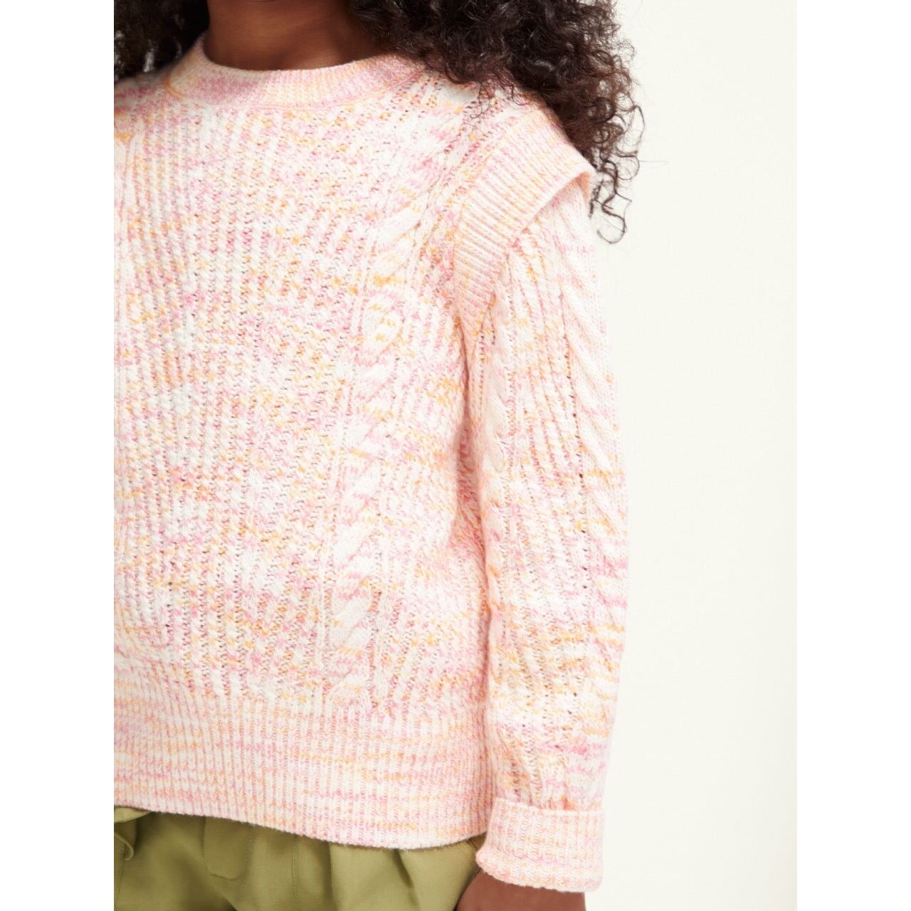 Knitted Sweater - Disco Melange