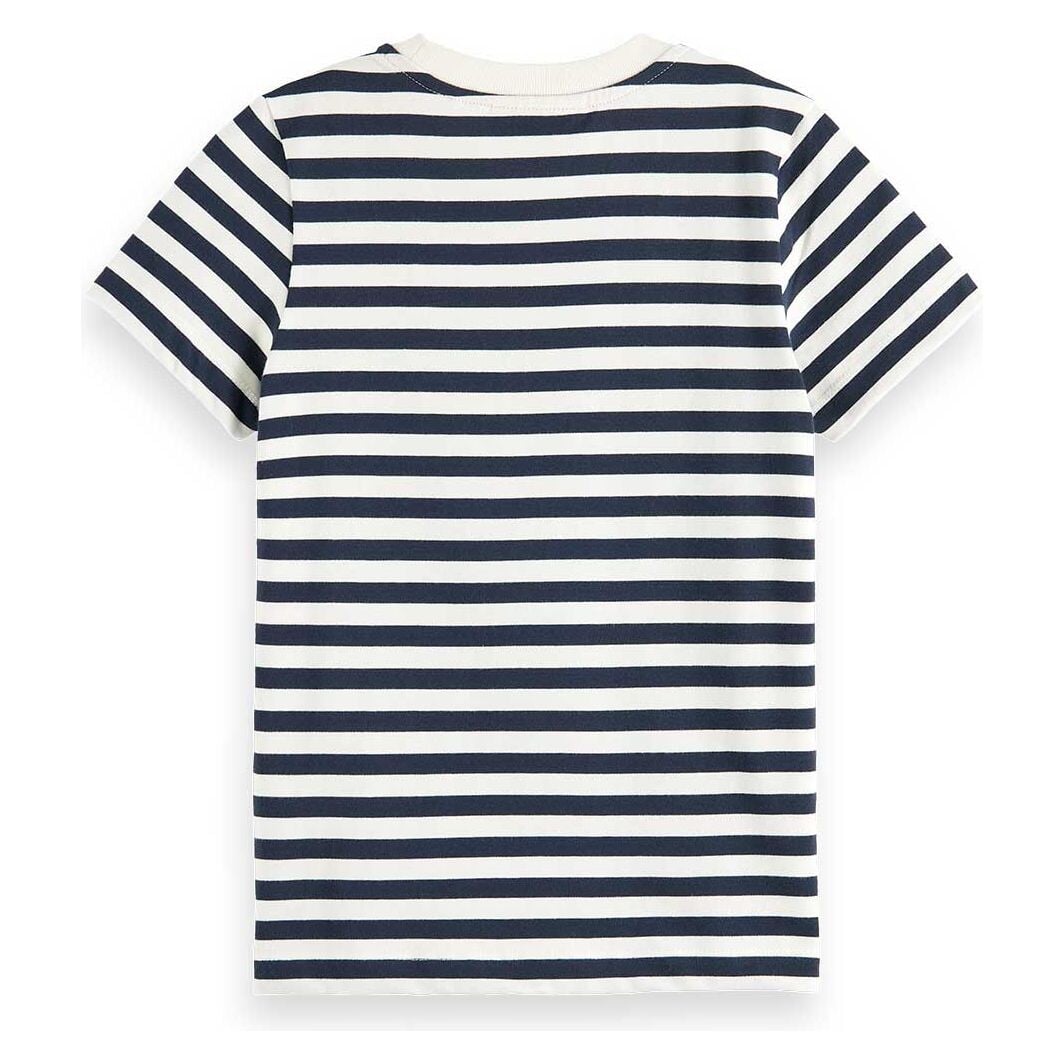 Free Spirit Peace Bird Striped T-Shirt