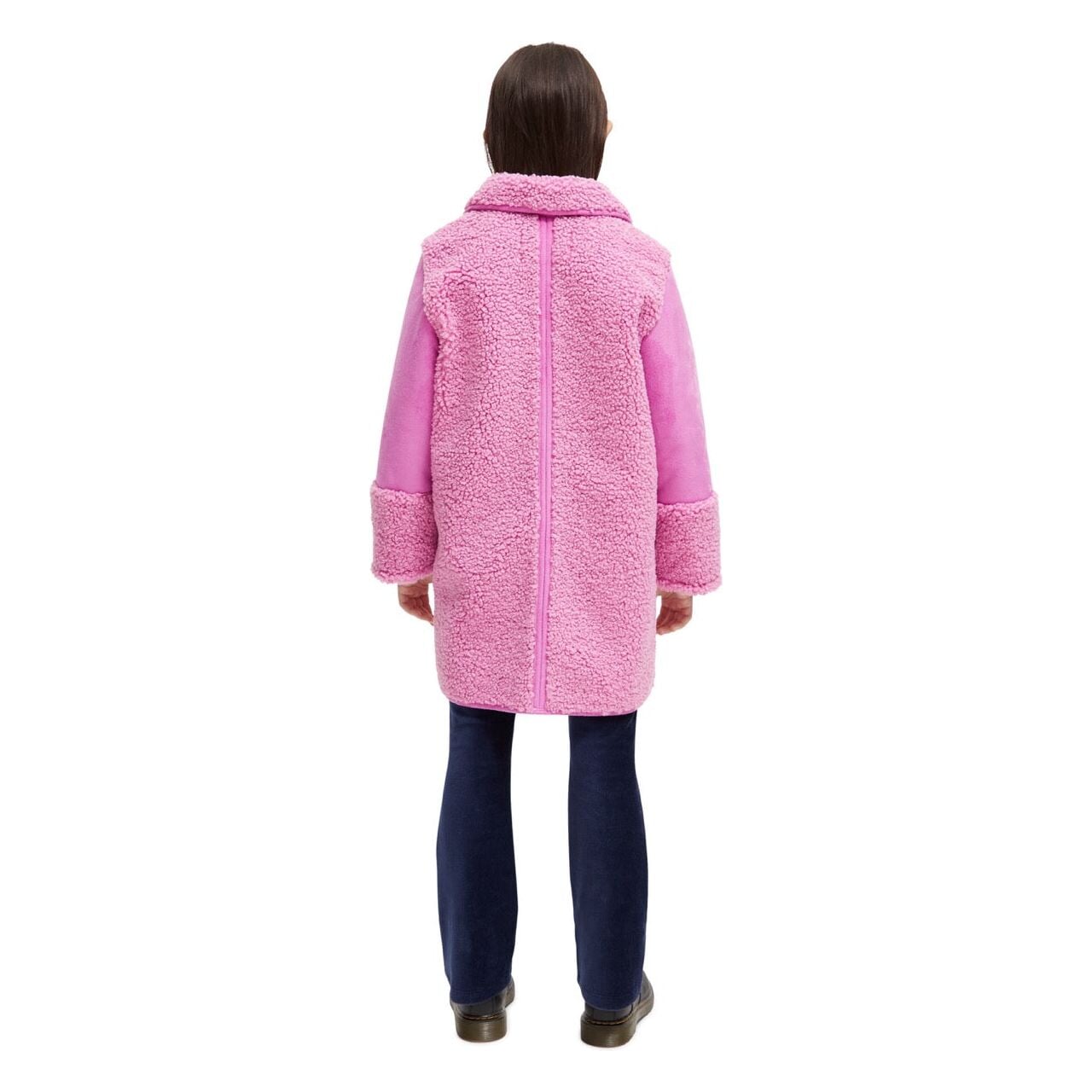 Longer-Length Bonded Teddy Jacket