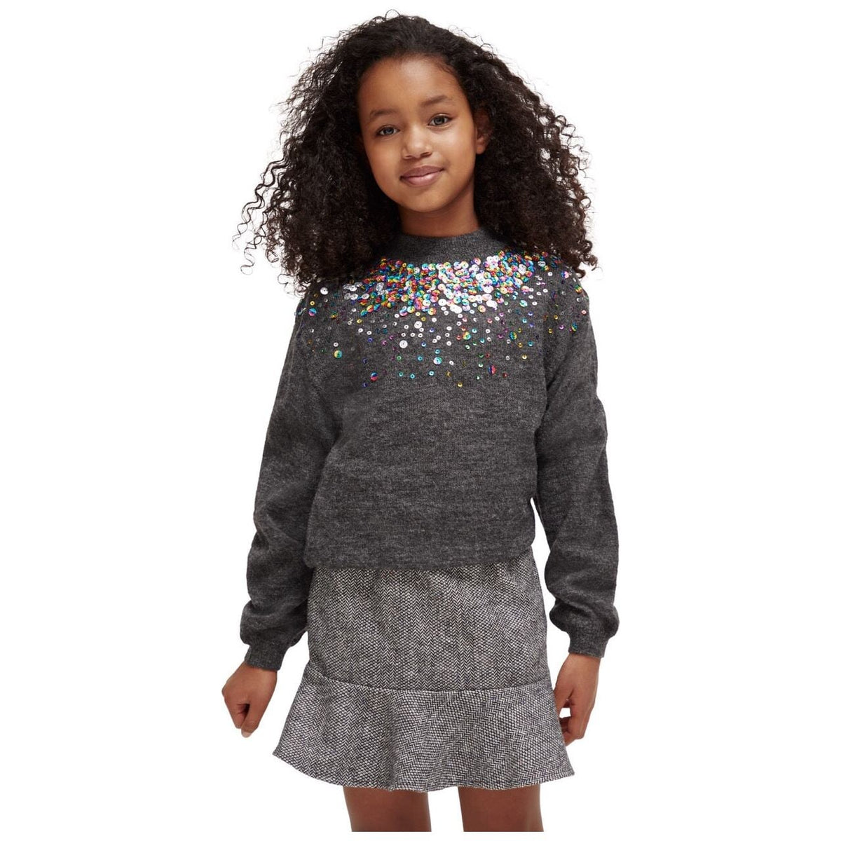 Sequin Pullover