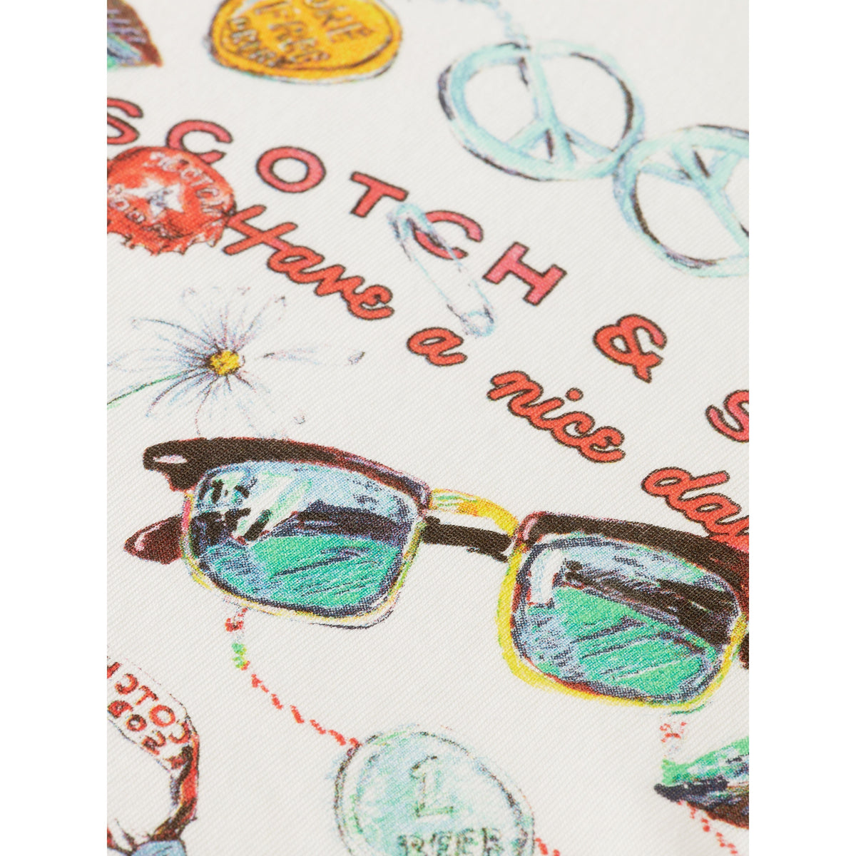 Regular-Fit Artwork T-Shirt - Off White