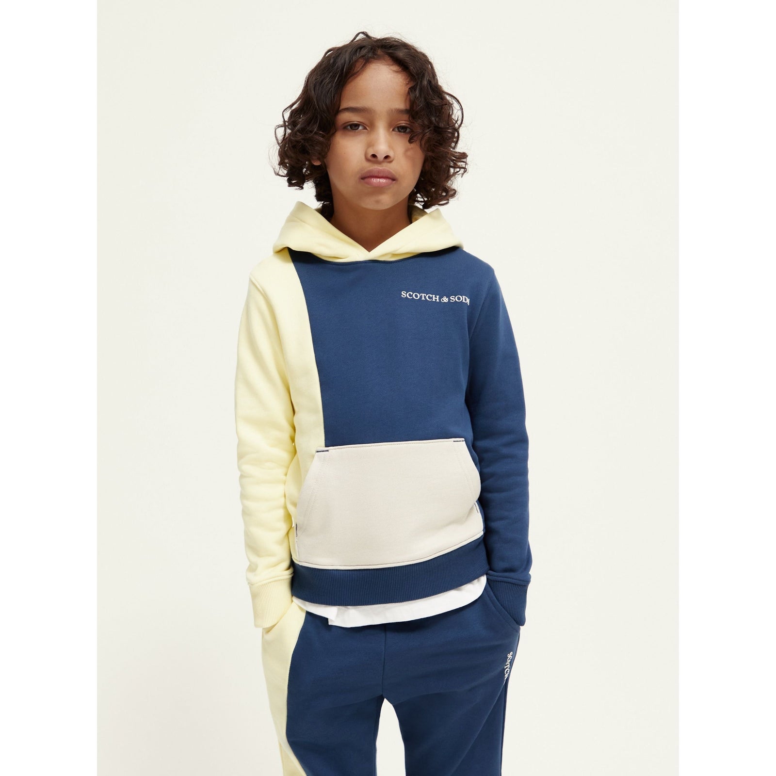Regular-Fit Colourblock Hoodie