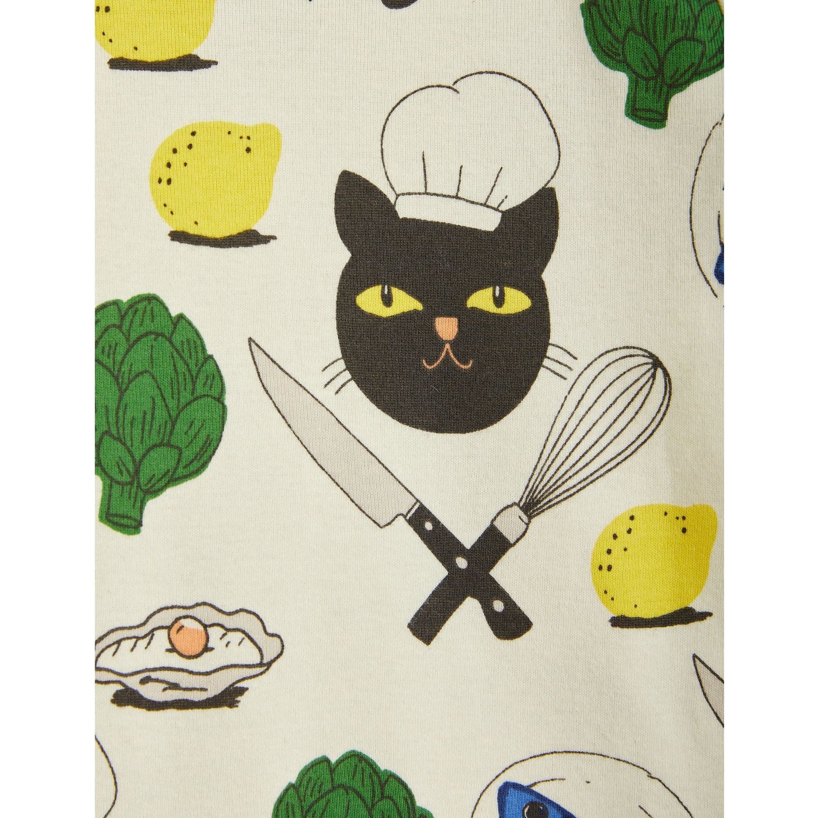 Chef Cat Aop Ls Tee