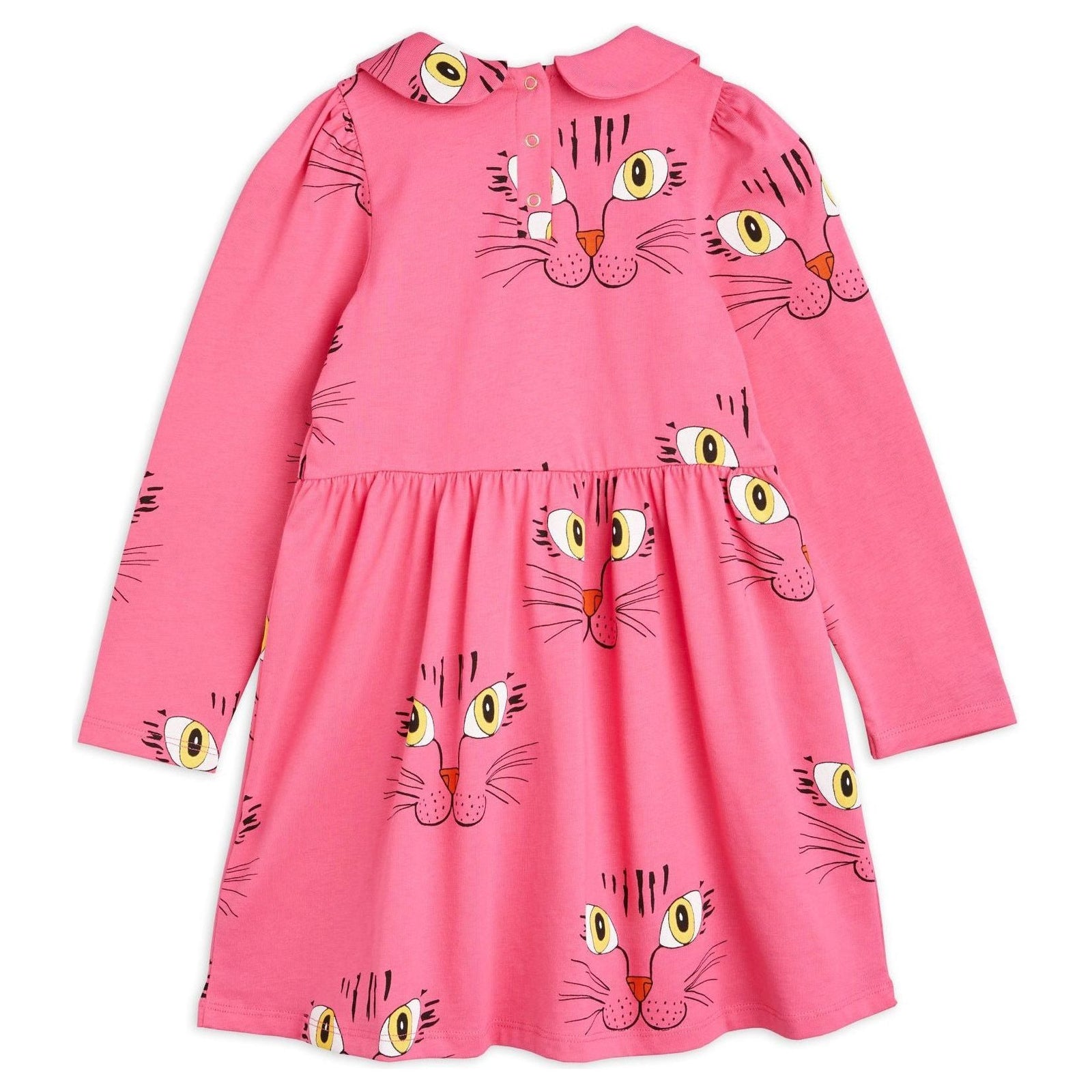 Cat Face Aop Ls Dress