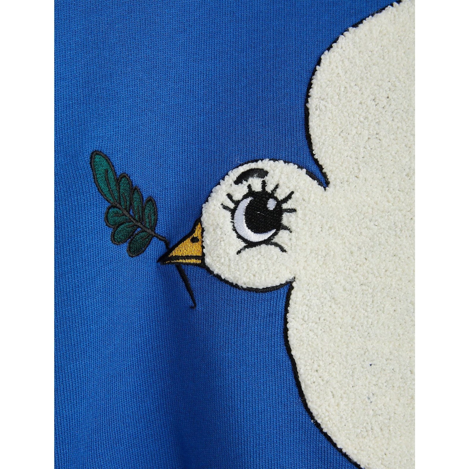 Peace Dove Chenille Sweatshirt - Blue