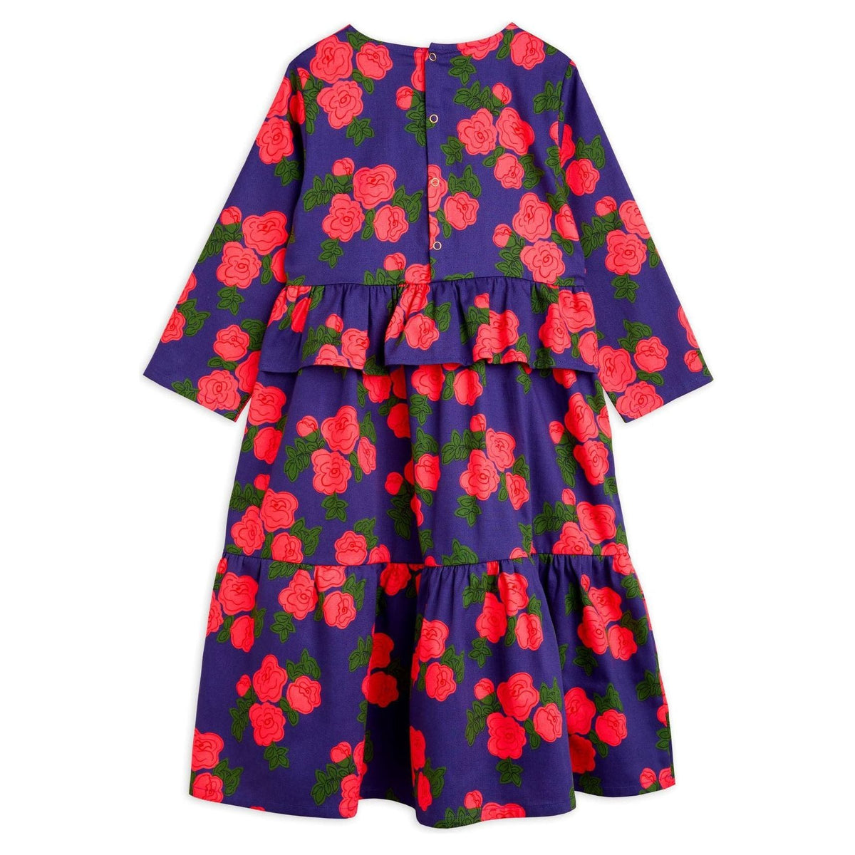 Roses Aop Woven Frill Dress