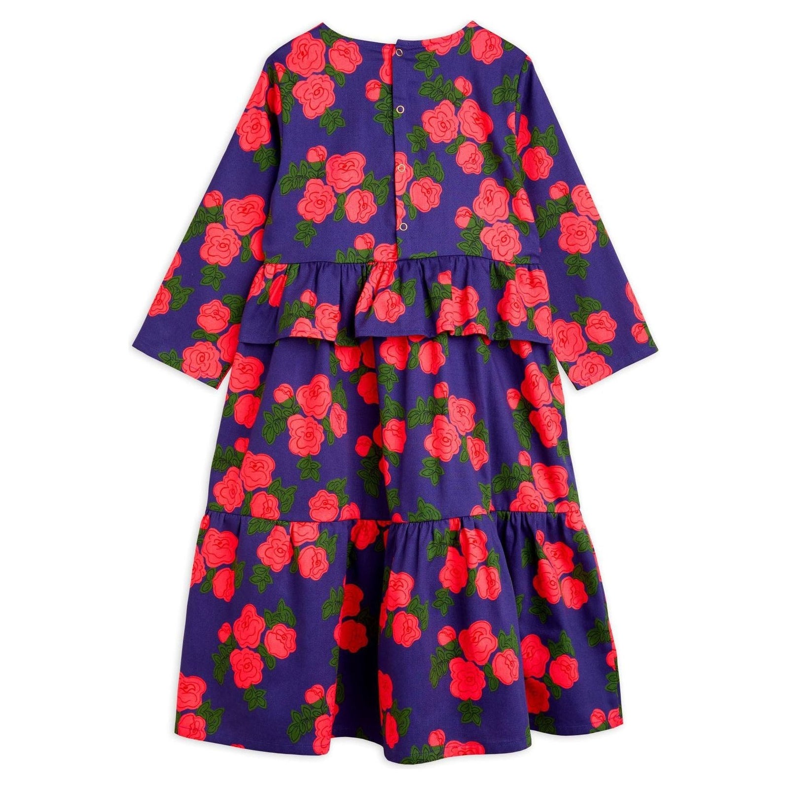 Roses Aop Woven Frill Dress