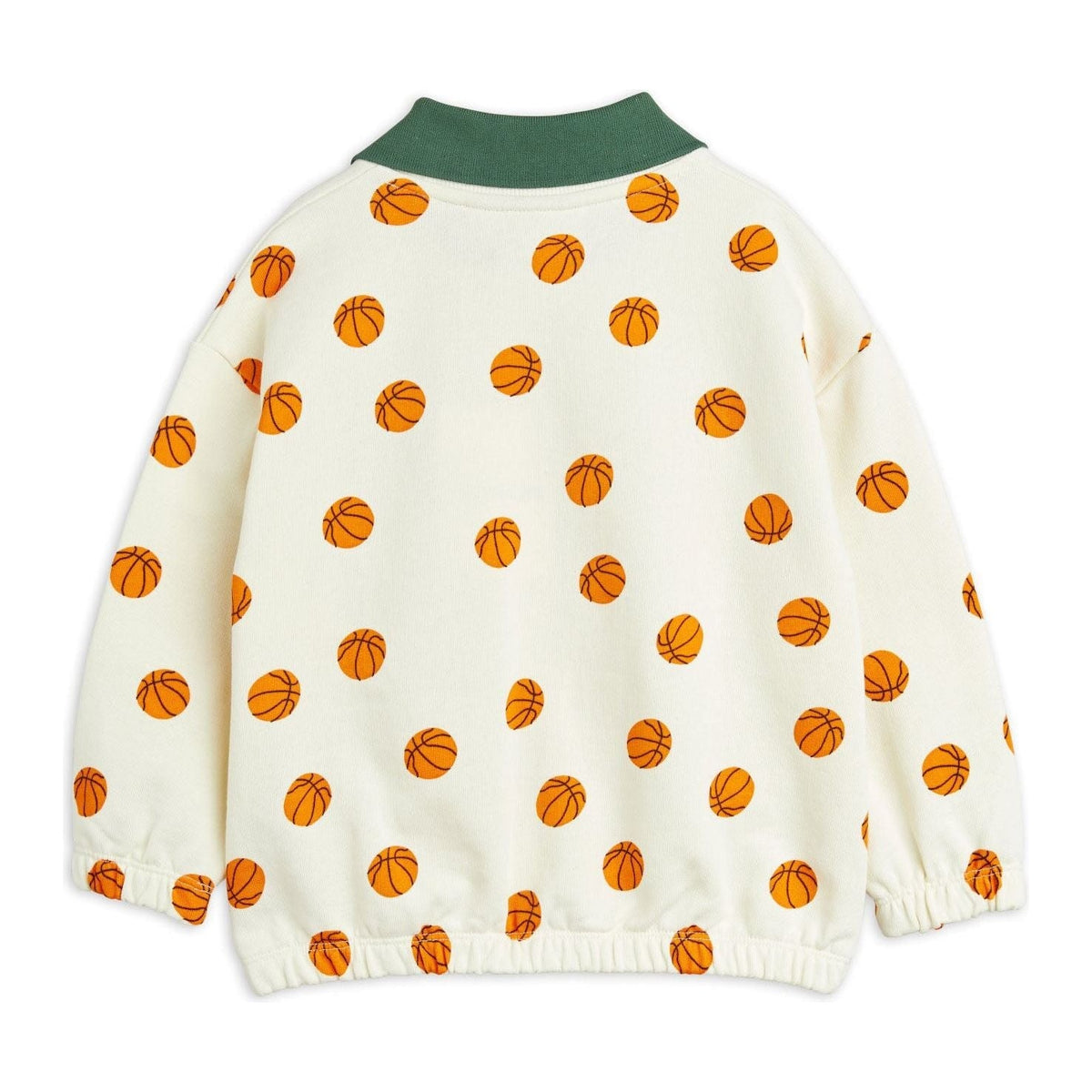 Basketball Aop Collar Sweatshirt