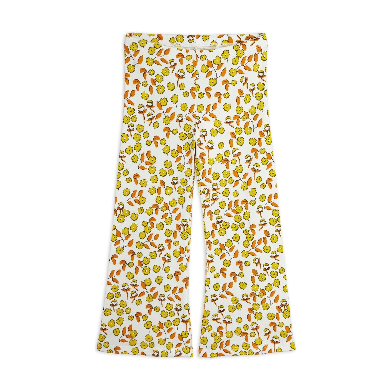 Flowers Aop Flared Trousers