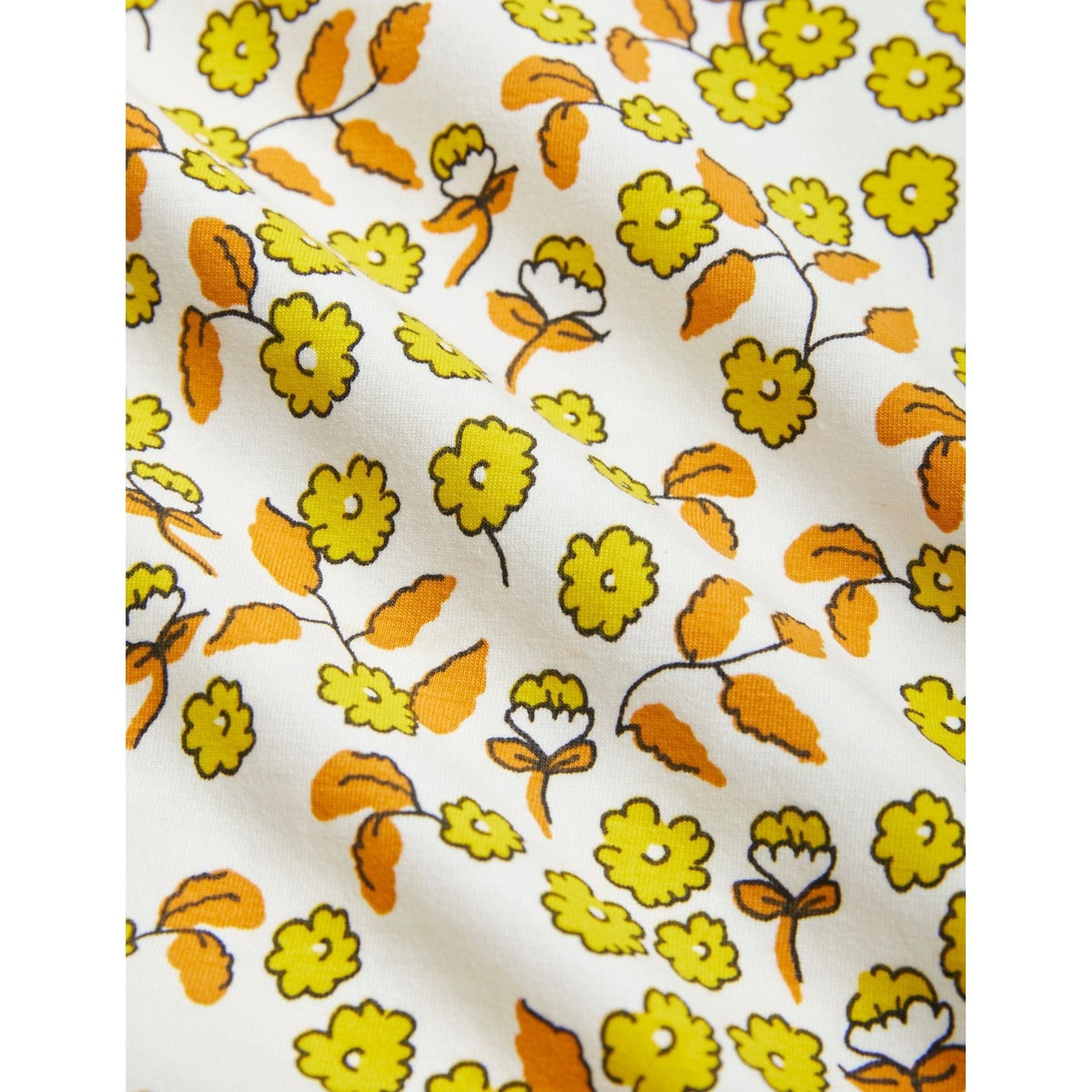 Flowers Aop Flared Trousers