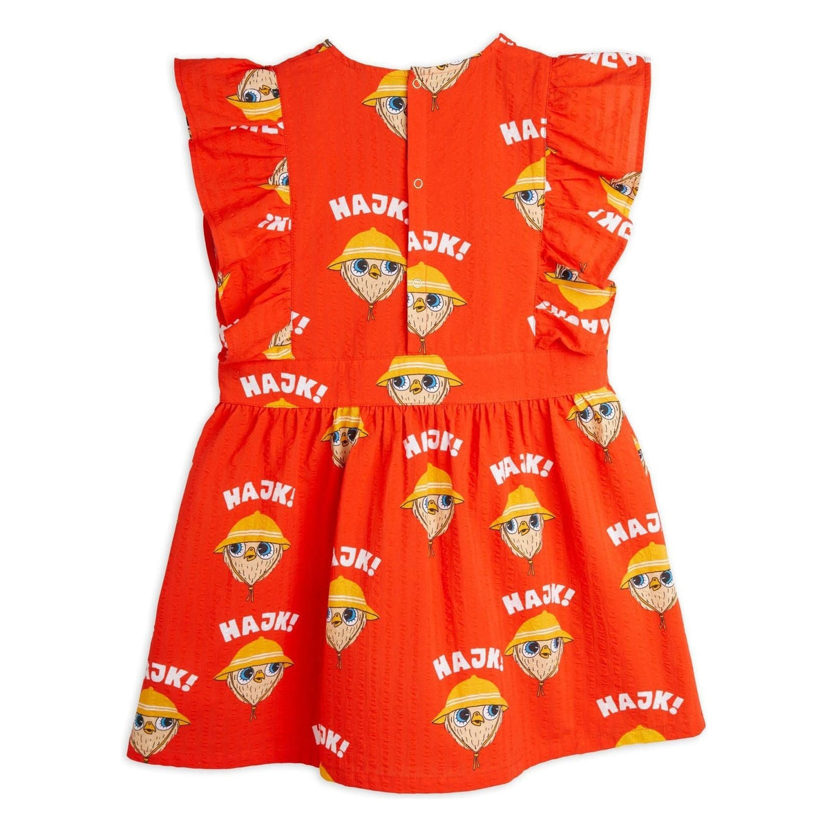 Hike Aop Woven Ruffle Dress