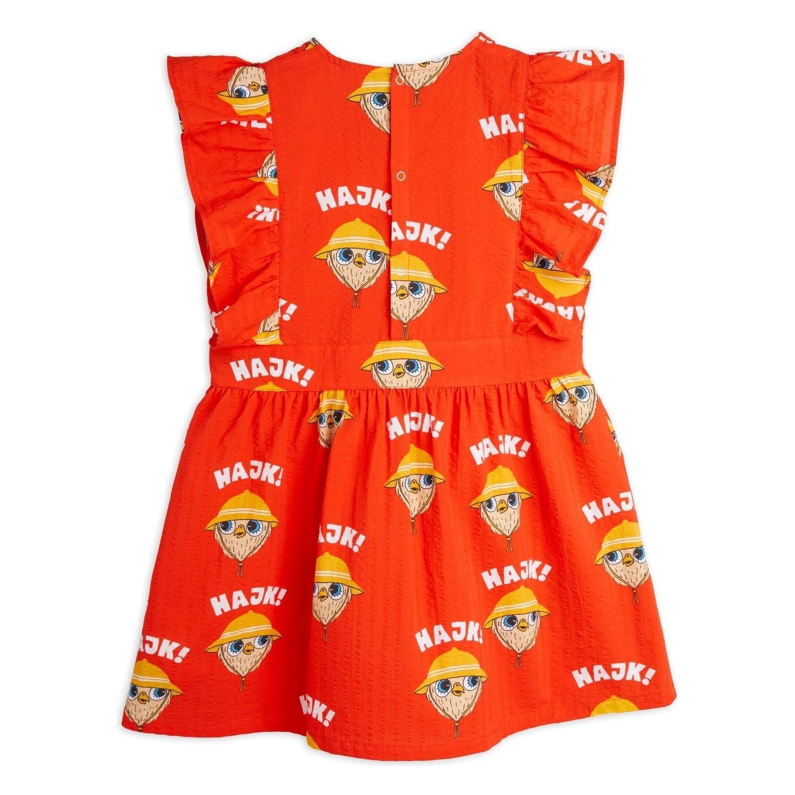 Hike Aop Woven Ruffle Dress