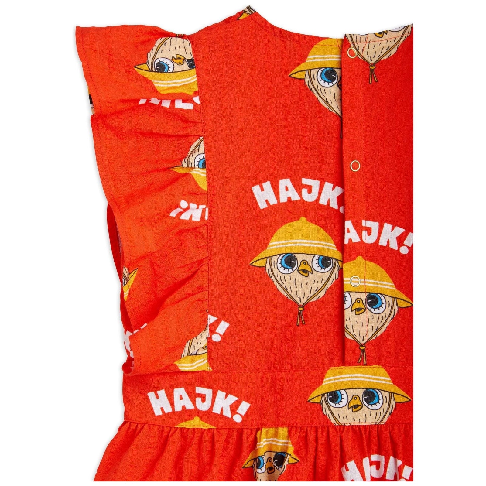 Hike Aop Woven Ruffle Dress