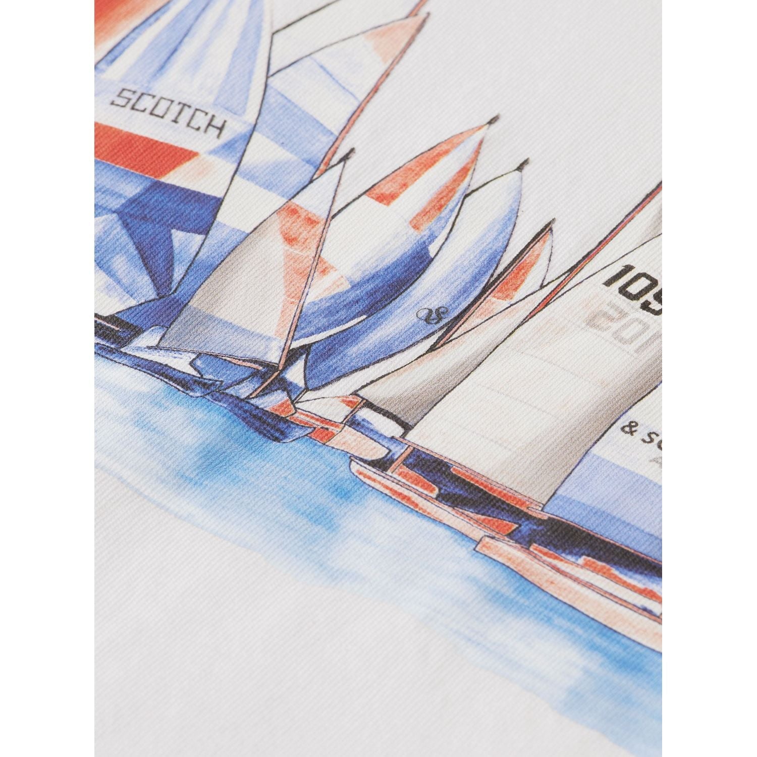 Relaxed-Fit Artwork Dip-Dyed T-Shirt - Off White
