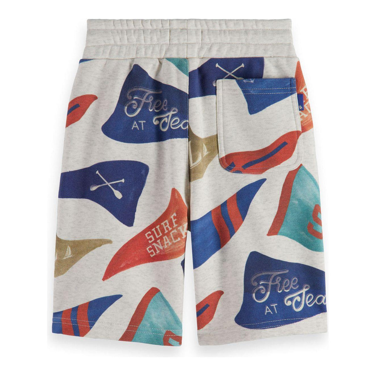 All-Over Printed Shorts - Flag Print