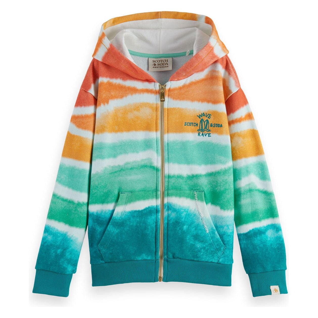 Relaxed-Fit All-Over Printed Hoodie